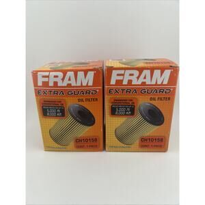 Engine Oil Filter-Extra Guard Fram CH10158 (2- Pack) New